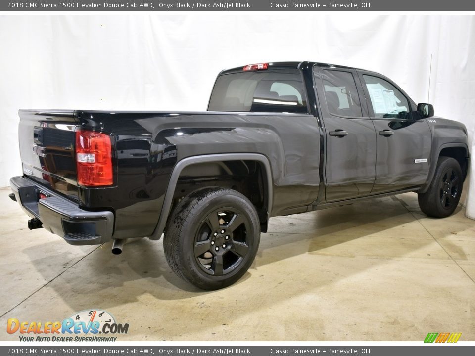 2018 GMC Sierra 1500 Elevation Double Cab 4WD Onyx Black / Dark Ash/Jet Black Photo #2