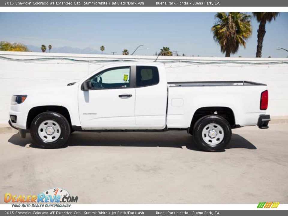 Summit White 2015 Chevrolet Colorado WT Extended Cab Photo #10