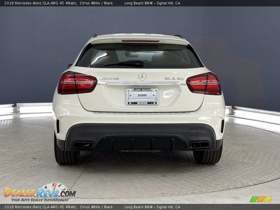 2018 Mercedes-Benz GLA AMG 45 4Matic Cirrus White / Black Photo #4