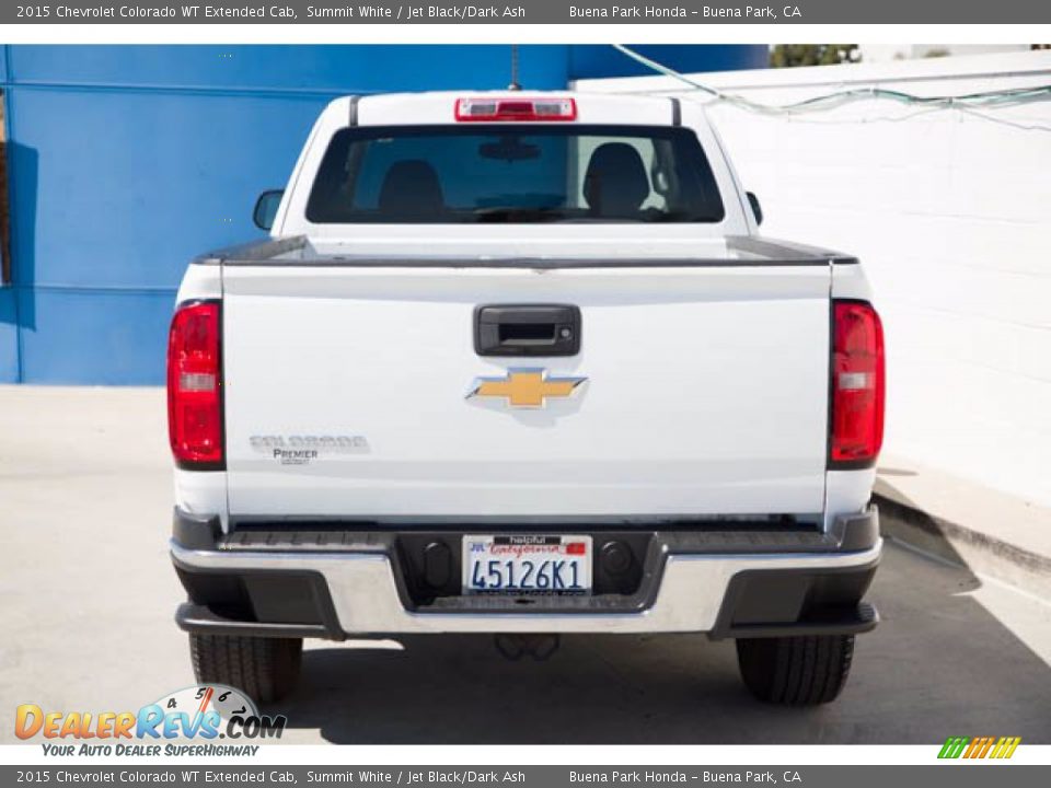 2015 Chevrolet Colorado WT Extended Cab Summit White / Jet Black/Dark Ash Photo #11