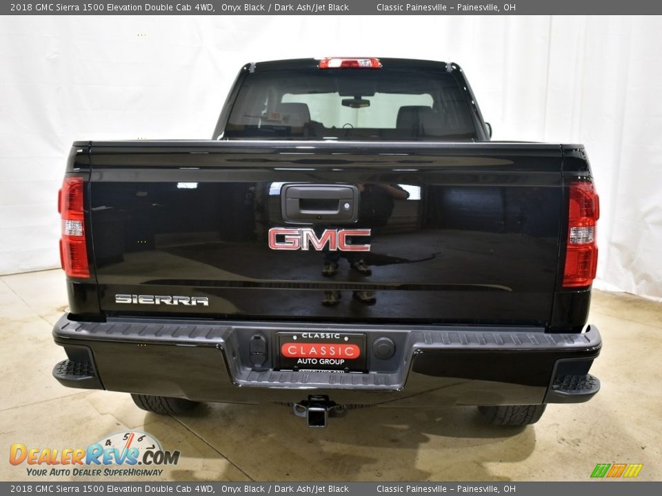 2018 GMC Sierra 1500 Elevation Double Cab 4WD Onyx Black / Dark Ash/Jet Black Photo #3