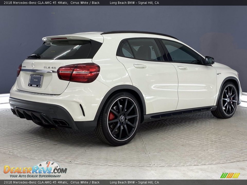 2018 Mercedes-Benz GLA AMG 45 4Matic Cirrus White / Black Photo #5