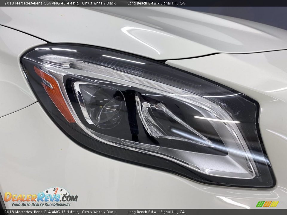 2018 Mercedes-Benz GLA AMG 45 4Matic Cirrus White / Black Photo #7