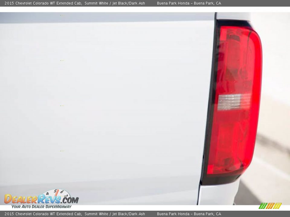 2015 Chevrolet Colorado WT Extended Cab Summit White / Jet Black/Dark Ash Photo #14