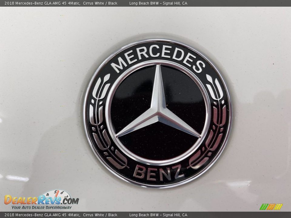 2018 Mercedes-Benz GLA AMG 45 4Matic Cirrus White / Black Photo #8