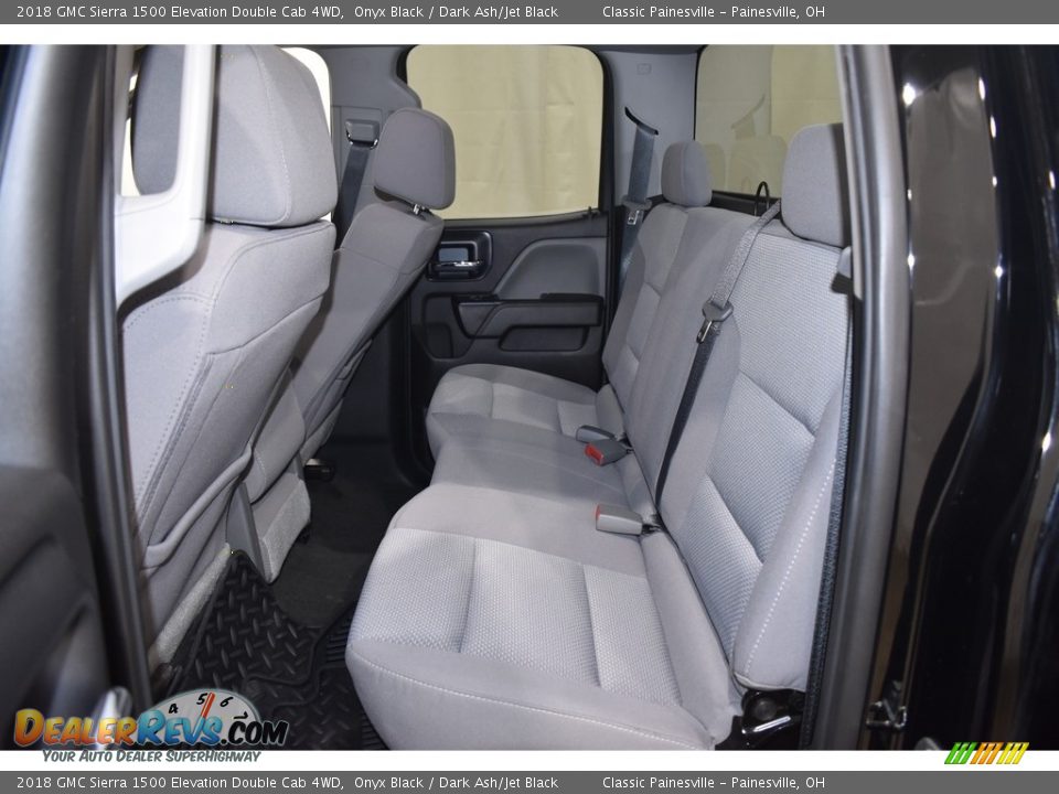 2018 GMC Sierra 1500 Elevation Double Cab 4WD Onyx Black / Dark Ash/Jet Black Photo #8