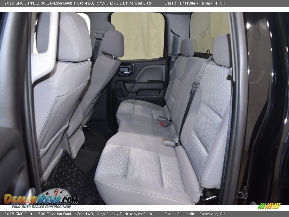 2018 GMC Sierra 1500 Elevation Double Cab 4WD Onyx Black / Dark Ash/Jet Black Photo #8