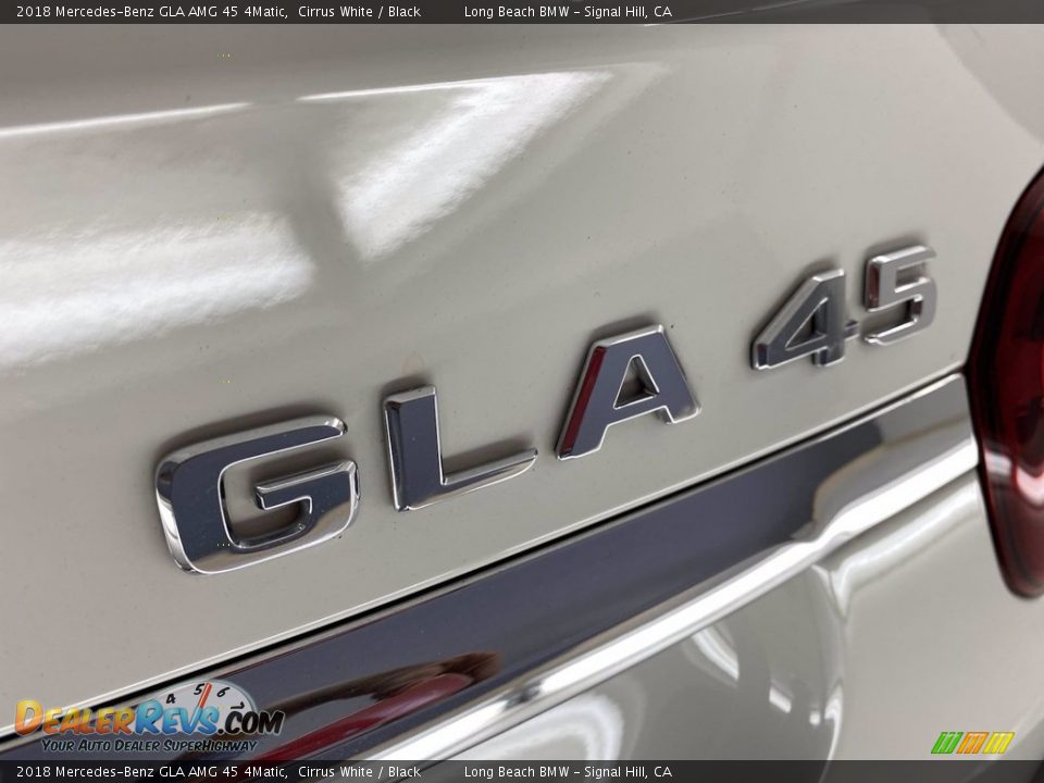 2018 Mercedes-Benz GLA AMG 45 4Matic Cirrus White / Black Photo #11