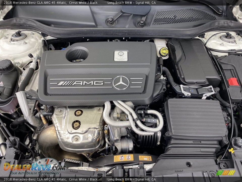 2018 Mercedes-Benz GLA AMG 45 4Matic Cirrus White / Black Photo #12