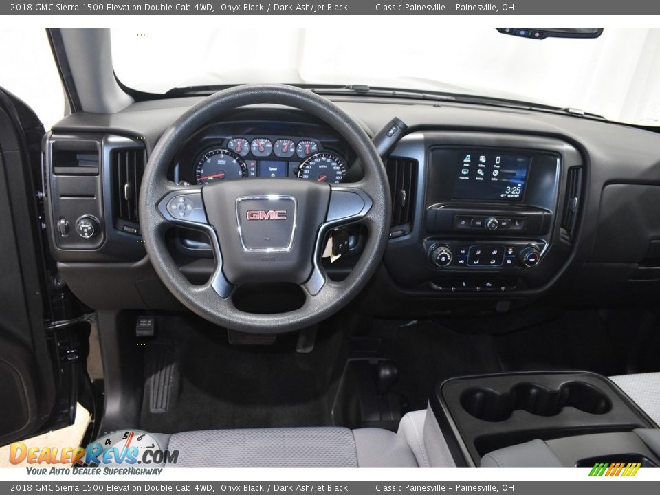 2018 GMC Sierra 1500 Elevation Double Cab 4WD Onyx Black / Dark Ash/Jet Black Photo #12