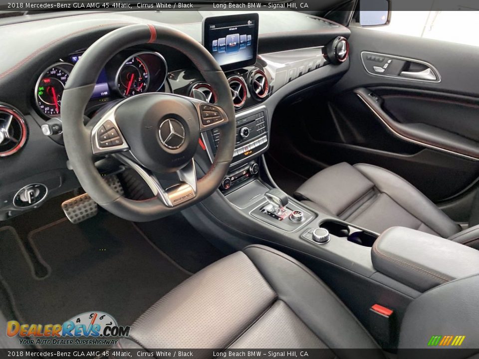 2018 Mercedes-Benz GLA AMG 45 4Matic Cirrus White / Black Photo #16