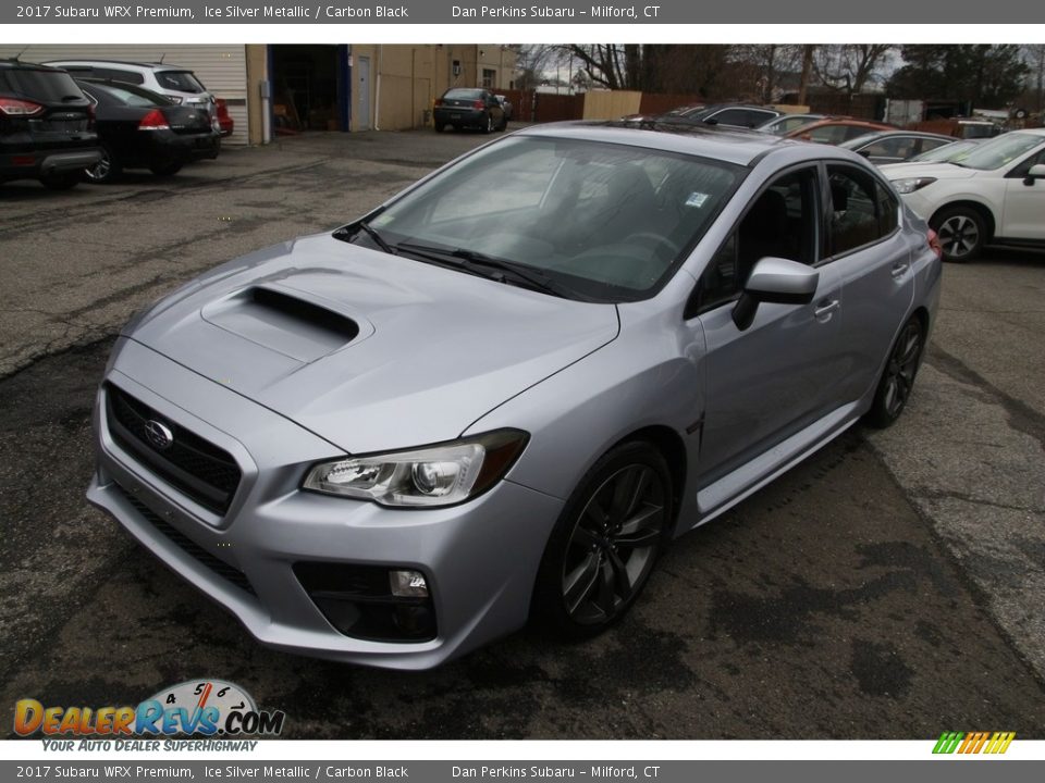 2017 Subaru WRX Premium Ice Silver Metallic / Carbon Black Photo #1
