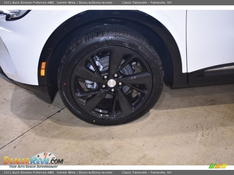 2021 Buick Envision Preferred AWD Summit White / Ebony w/Ebony Accents Photo #5
