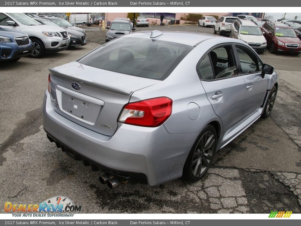 2017 Subaru WRX Premium Ice Silver Metallic / Carbon Black Photo #5