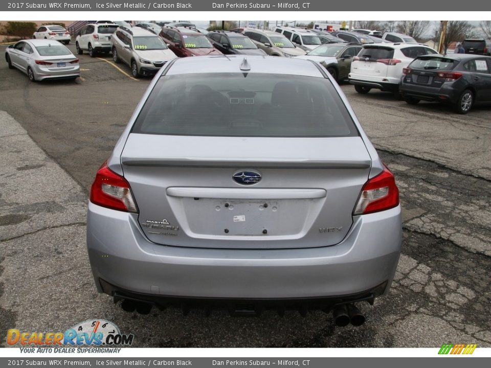 2017 Subaru WRX Premium Ice Silver Metallic / Carbon Black Photo #6