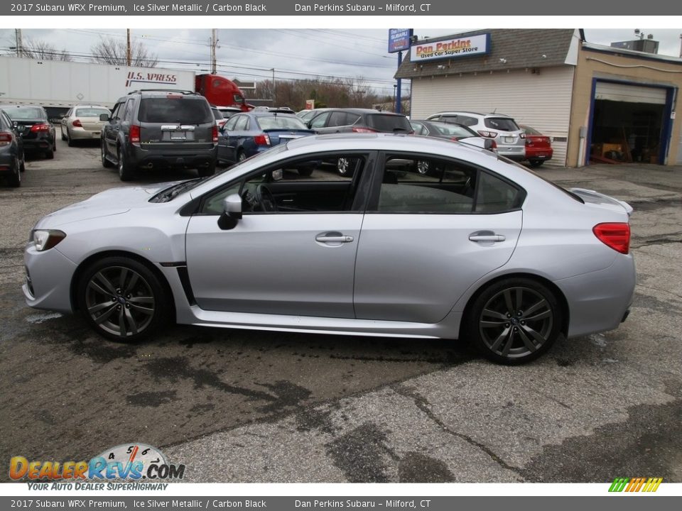 2017 Subaru WRX Premium Ice Silver Metallic / Carbon Black Photo #8