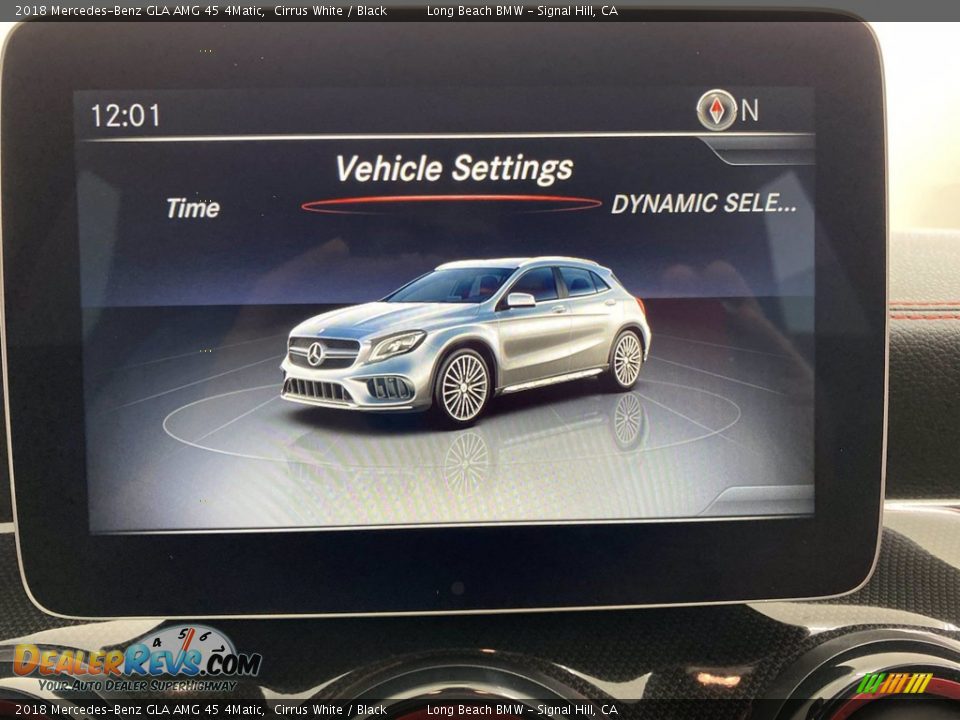 2018 Mercedes-Benz GLA AMG 45 4Matic Cirrus White / Black Photo #23