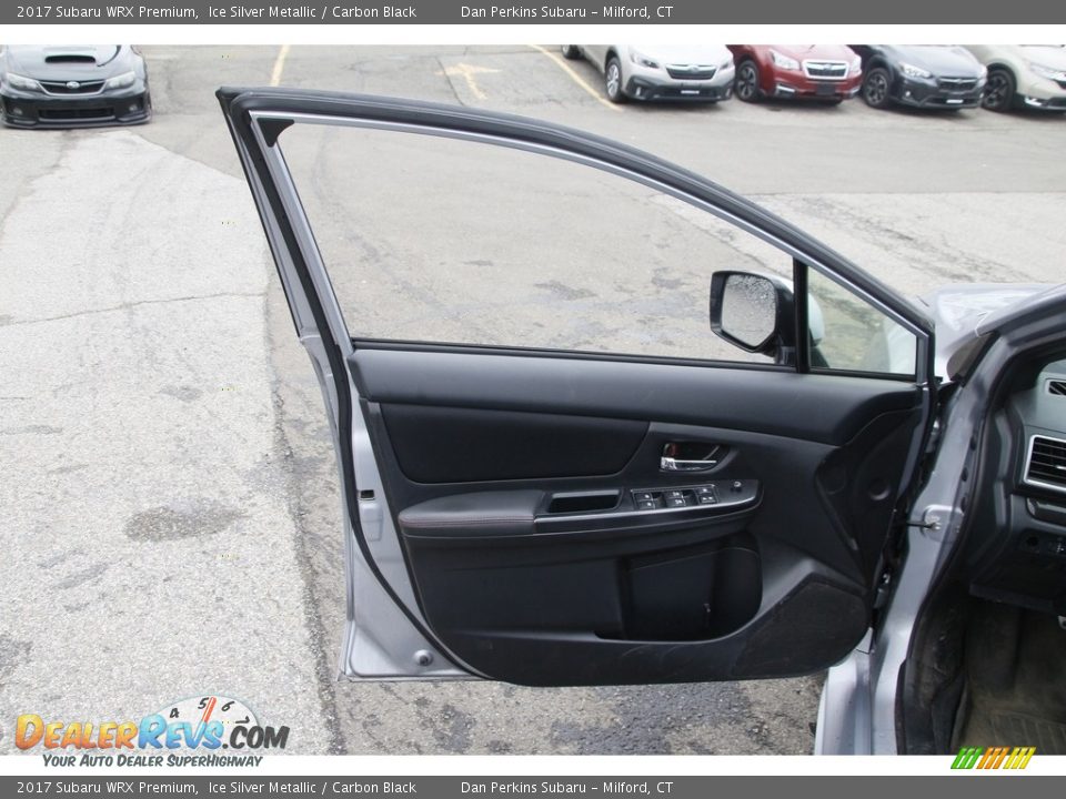 2017 Subaru WRX Premium Ice Silver Metallic / Carbon Black Photo #9