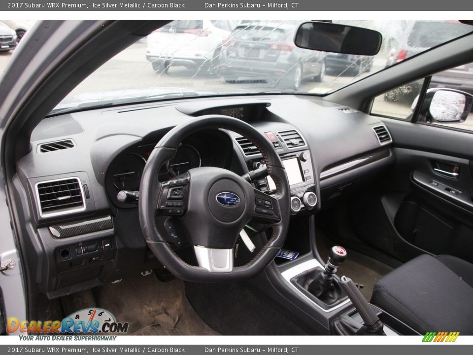 2017 Subaru WRX Premium Ice Silver Metallic / Carbon Black Photo #10