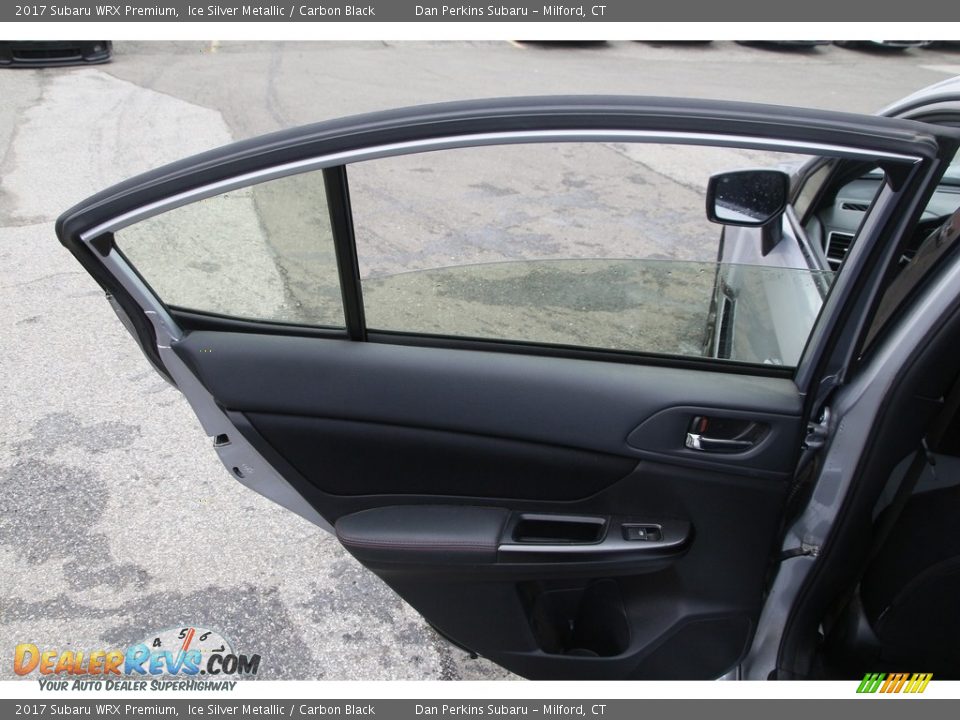 2017 Subaru WRX Premium Ice Silver Metallic / Carbon Black Photo #12