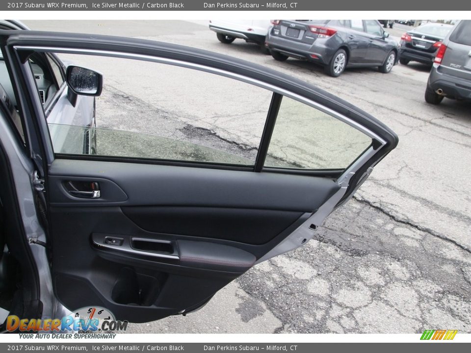 2017 Subaru WRX Premium Ice Silver Metallic / Carbon Black Photo #14