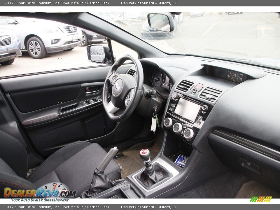 2017 Subaru WRX Premium Ice Silver Metallic / Carbon Black Photo #15