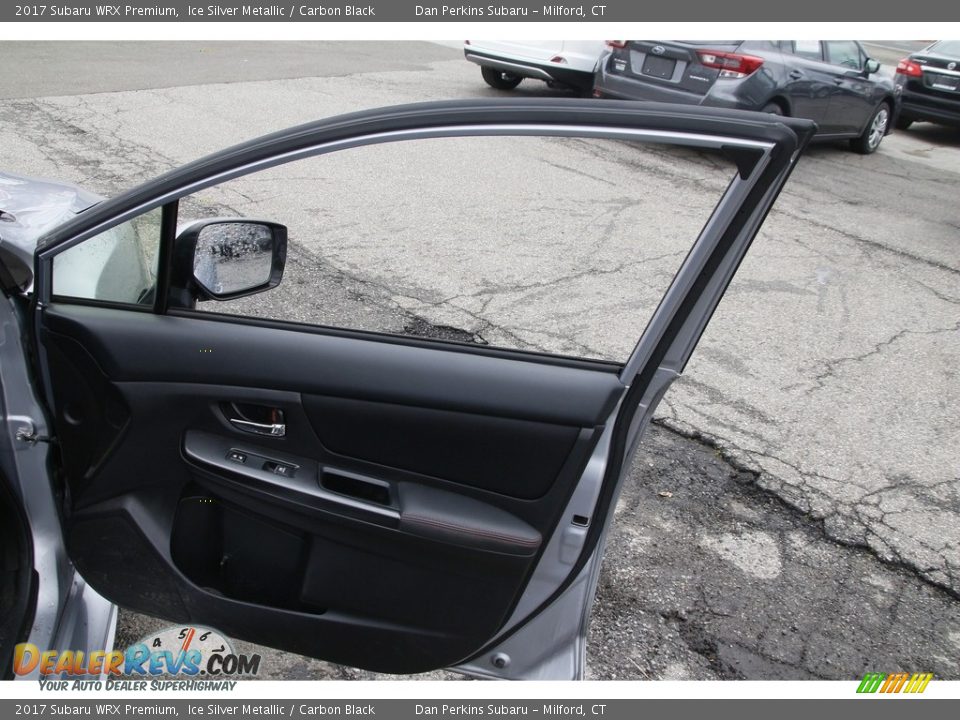 2017 Subaru WRX Premium Ice Silver Metallic / Carbon Black Photo #16