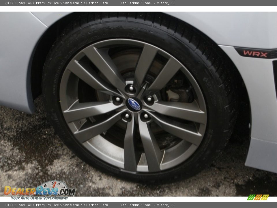 2017 Subaru WRX Premium Ice Silver Metallic / Carbon Black Photo #17
