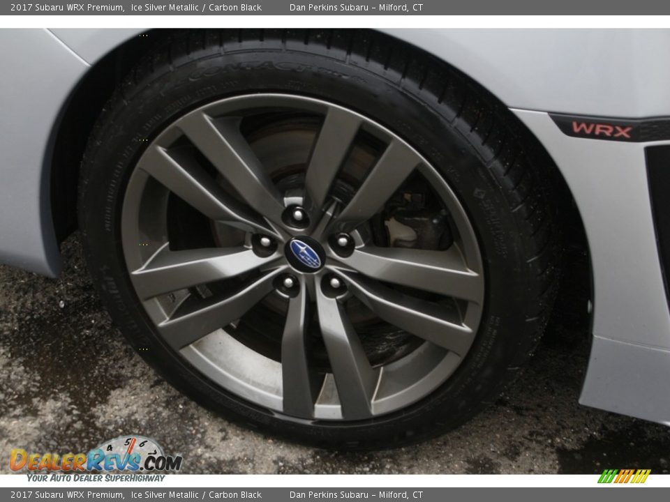 2017 Subaru WRX Premium Ice Silver Metallic / Carbon Black Photo #18