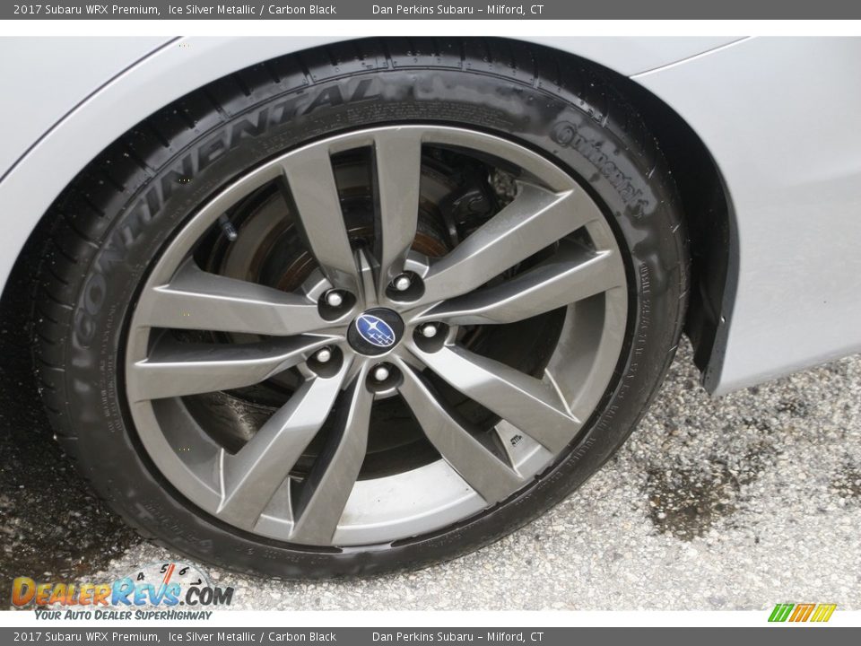 2017 Subaru WRX Premium Ice Silver Metallic / Carbon Black Photo #20