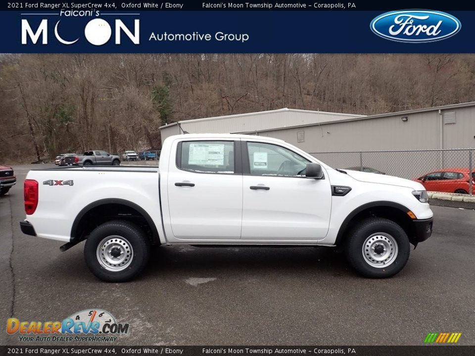 2021 Ford Ranger XL SuperCrew 4x4 Oxford White / Ebony Photo #1