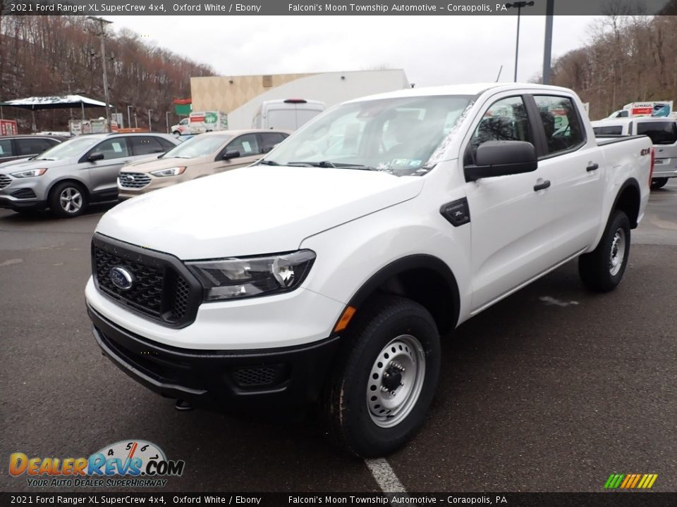 2021 Ford Ranger XL SuperCrew 4x4 Oxford White / Ebony Photo #5