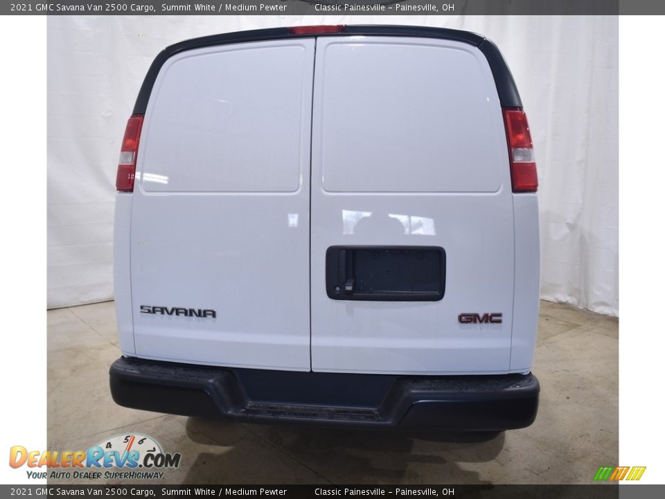 2021 GMC Savana Van 2500 Cargo Summit White / Medium Pewter Photo #3