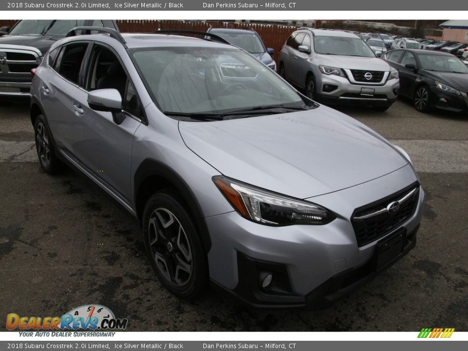 2018 Subaru Crosstrek 2.0i Limited Ice Silver Metallic / Black Photo #3