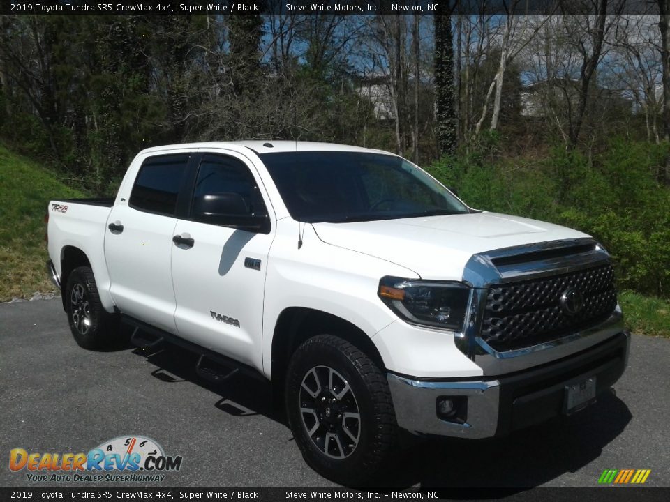 2019 Toyota Tundra SR5 CrewMax 4x4 Super White / Black Photo #5