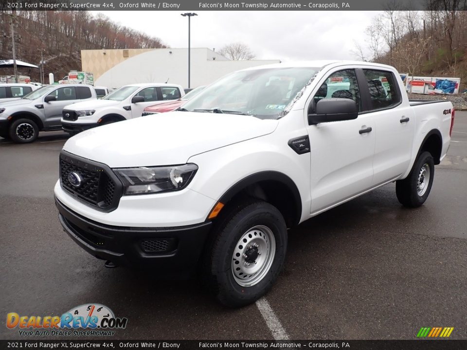 2021 Ford Ranger XL SuperCrew 4x4 Oxford White / Ebony Photo #5