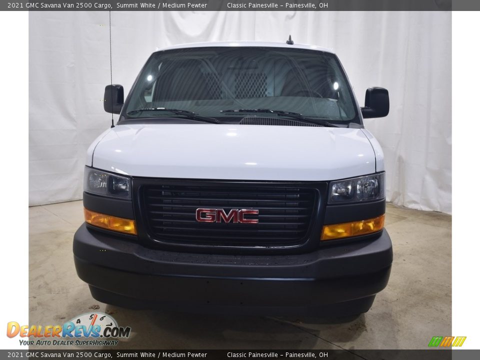 2021 GMC Savana Van 2500 Cargo Summit White / Medium Pewter Photo #4