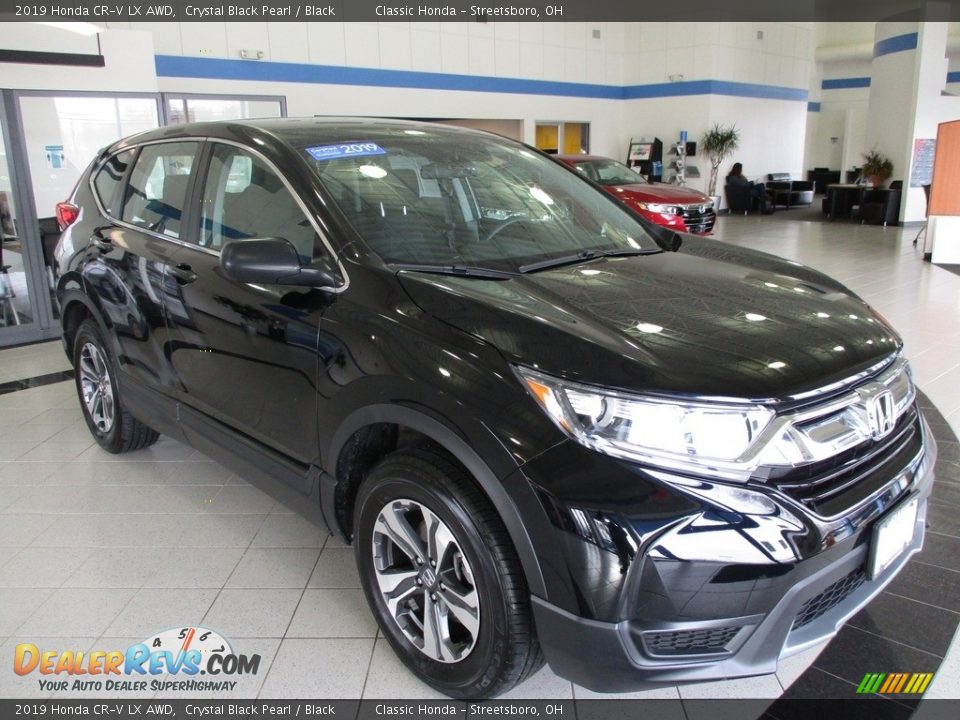 2019 Honda CR-V LX AWD Crystal Black Pearl / Black Photo #3