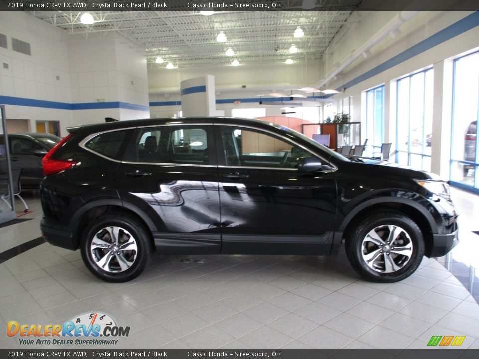 2019 Honda CR-V LX AWD Crystal Black Pearl / Black Photo #4