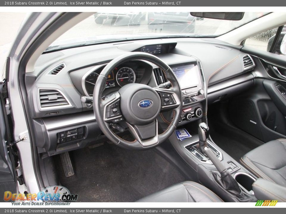 2018 Subaru Crosstrek 2.0i Limited Ice Silver Metallic / Black Photo #10