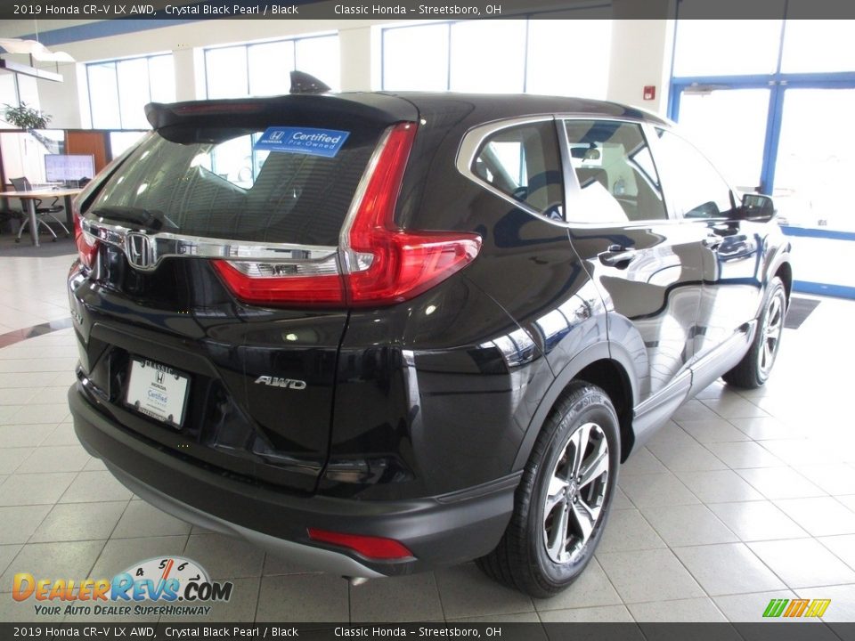 2019 Honda CR-V LX AWD Crystal Black Pearl / Black Photo #7