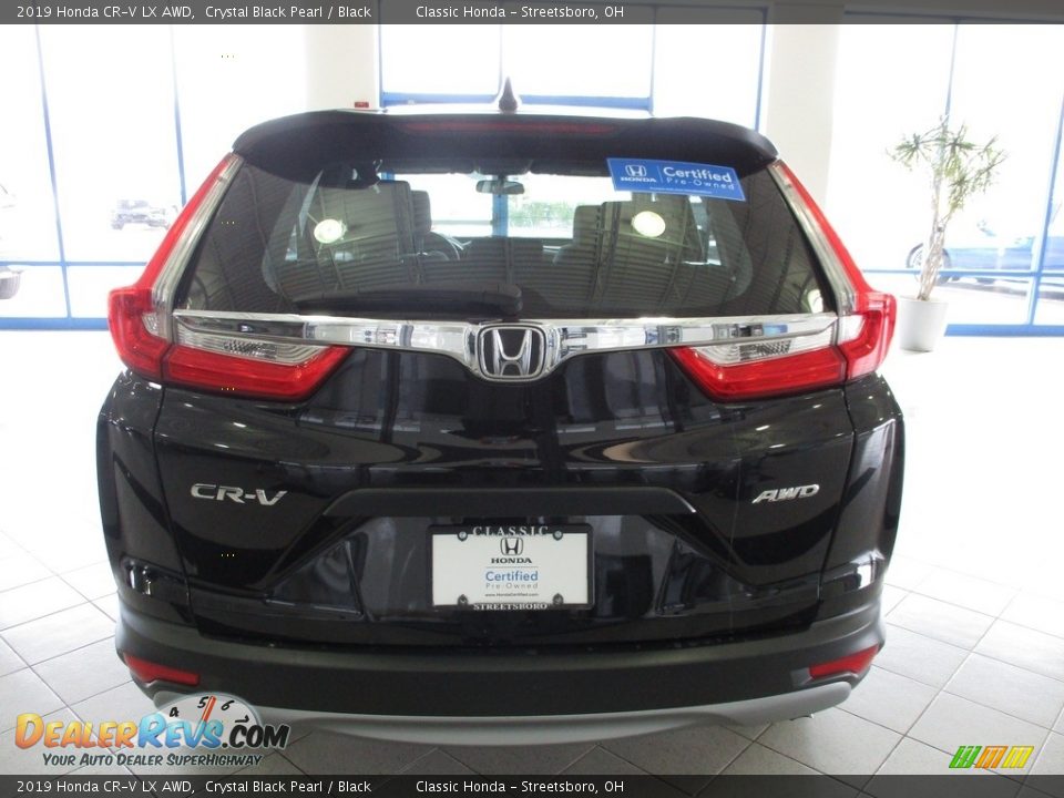 2019 Honda CR-V LX AWD Crystal Black Pearl / Black Photo #8