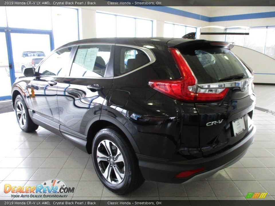 2019 Honda CR-V LX AWD Crystal Black Pearl / Black Photo #9