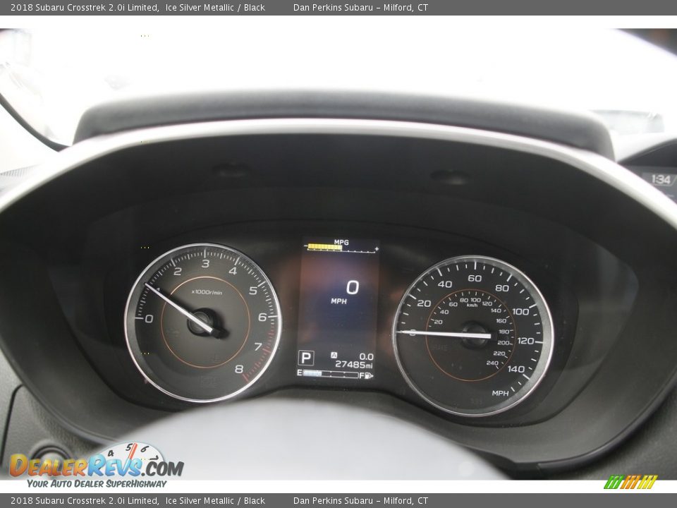2018 Subaru Crosstrek 2.0i Limited Ice Silver Metallic / Black Photo #18