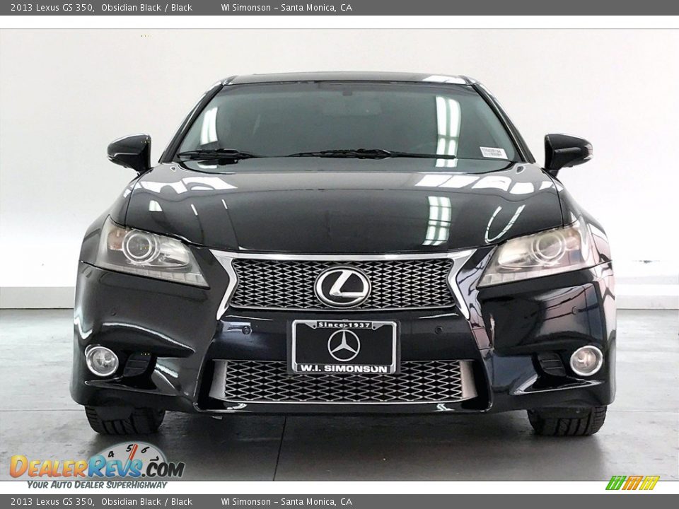 2013 Lexus GS 350 Obsidian Black / Black Photo #2