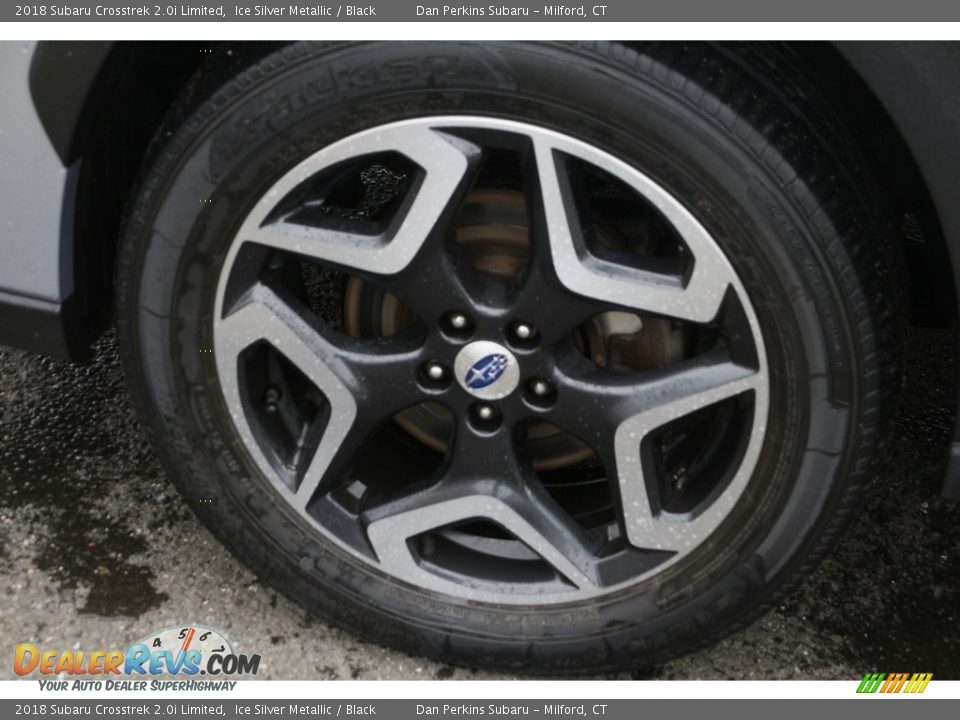 2018 Subaru Crosstrek 2.0i Limited Ice Silver Metallic / Black Photo #23