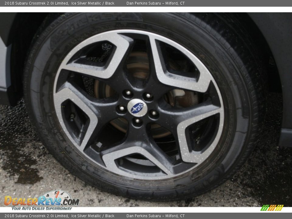2018 Subaru Crosstrek 2.0i Limited Ice Silver Metallic / Black Photo #24