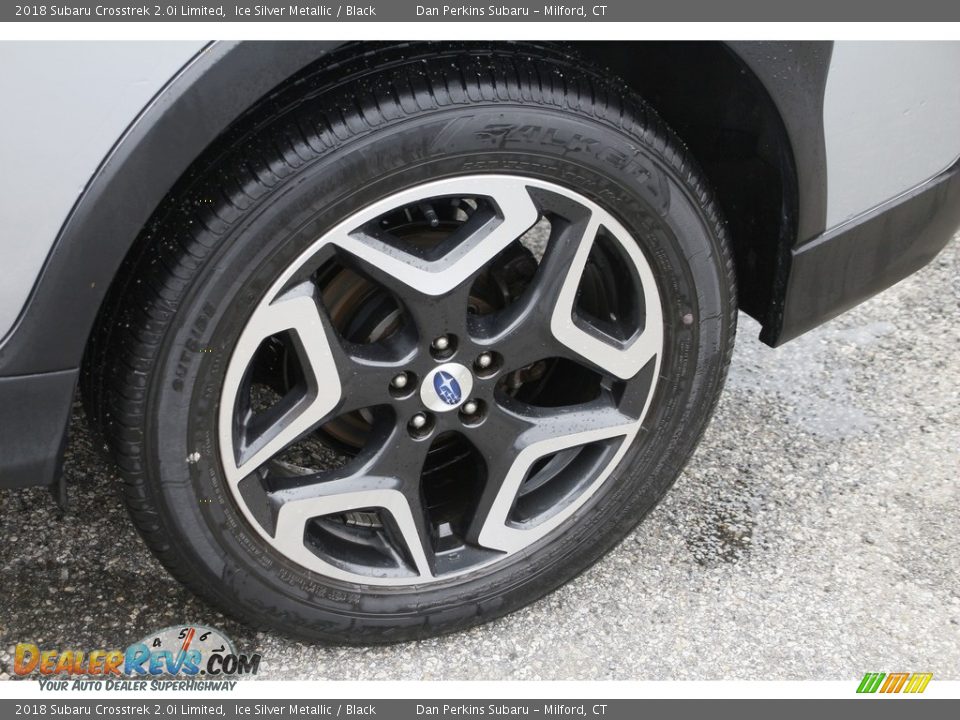 2018 Subaru Crosstrek 2.0i Limited Ice Silver Metallic / Black Photo #25