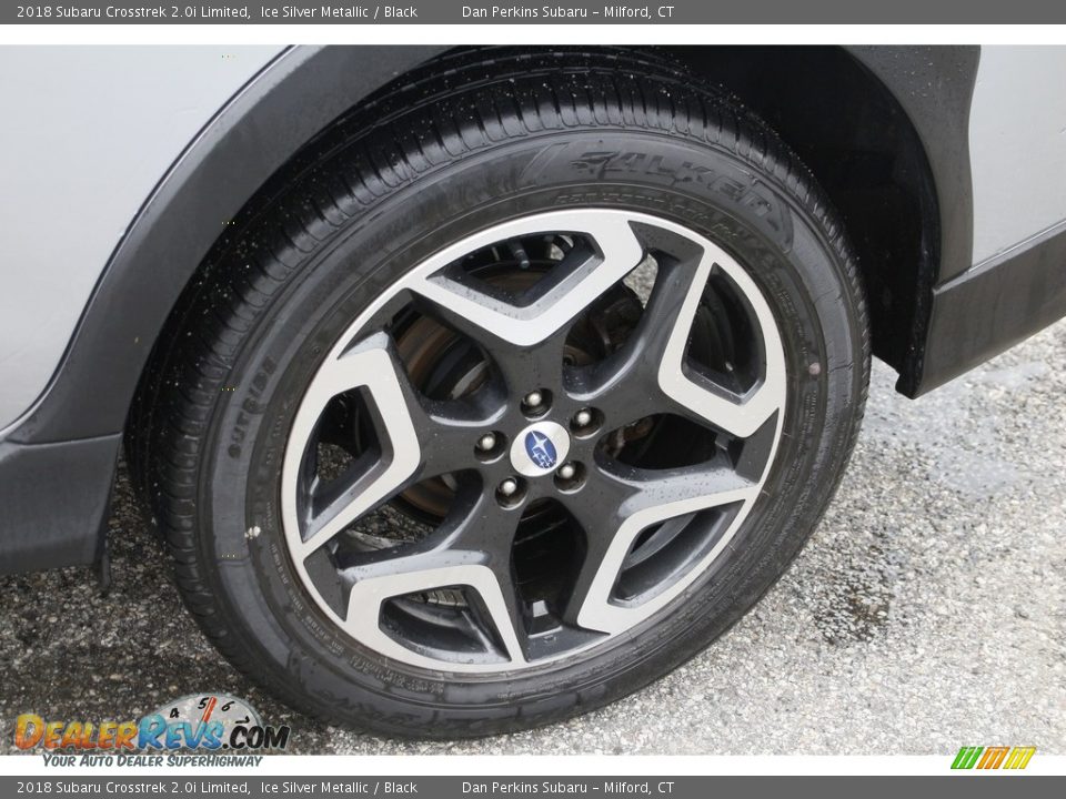 2018 Subaru Crosstrek 2.0i Limited Ice Silver Metallic / Black Photo #26