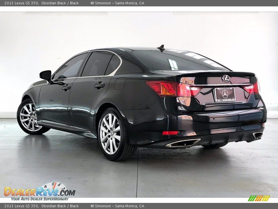 2013 Lexus GS 350 Obsidian Black / Black Photo #9